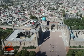 The tourism potential of Uzbekistan is being promoted on a popular Indonesian TV channel