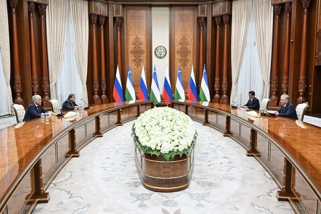 Shavkat Mirziyoyev meets with Vyacheslav Volodin