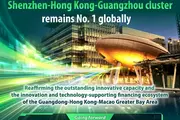 Shenzhen-Hong Kong-Guangzhou Innovation Cluster in China maintains global lead