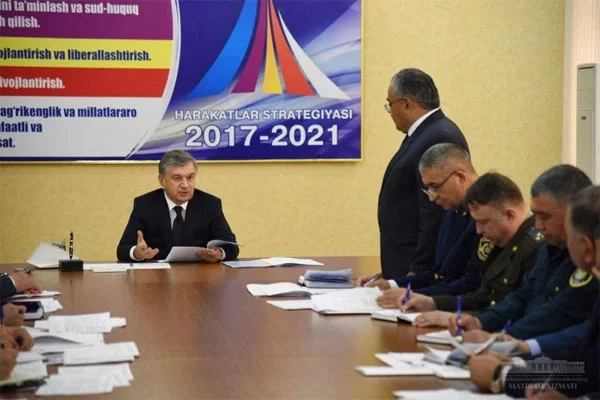 Shavkat Mirziyoyev gives instructions on strengthening performance discipline