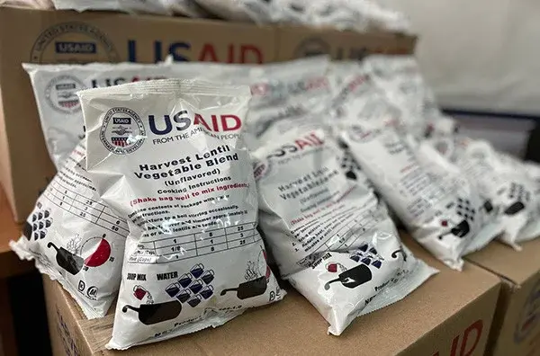 USAID donates 131 tons of food to Uzbekistan