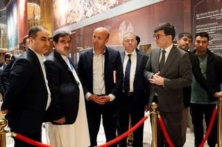 Afghan Delegation Visits Tashkent’s Center of Islamic Civilization
