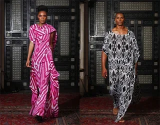 American fashionista Kithe Brewster’s Resort Collection features Uzbek fabrics