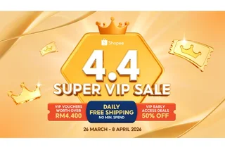 Shopee Expands VIP Benefits This 4.4 with Daily Free Shipping RM0 Minimum Spend, Early Access Deals and Vouchers Worth Up to RM4,400