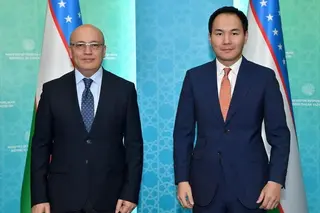 Furkat Sidikov holds a meeting with the Deputy Minister of Foreign Affairs of Mongolia