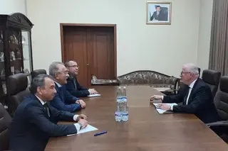 Ismatulla Irgashev meets with the Ambassador of Germany in Uzbekistan