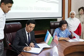Issue of organizing charter flights from Namangan to Malaysia was discussed