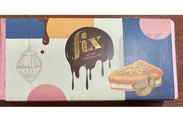 “Fix dessert chocolatier” савдо бренди остидаги шоколад маҳсулоти устидан назорат тадбири амалга оширилди