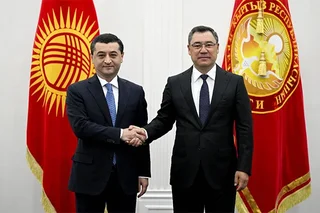 President of Kyrgyzstan Meets with Uzbekistan’s Foreign Minister
