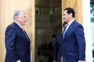 Uzbek DPM meets with the chairman of the Mangold Consulting Klaus Mangold