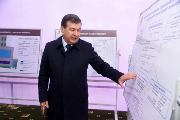 Глава Узбекистана ознакомился с новыми проектами в Сурхандарье