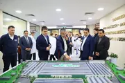 Российская делегация посетила текстильный комплекс в Ферганской области