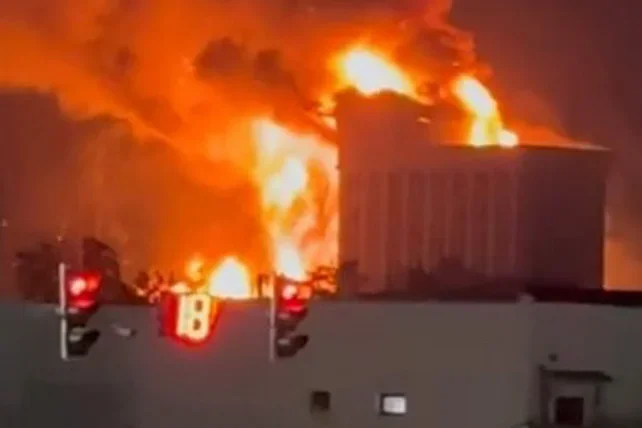 Fire breaks out at Tashkent State Agrarian University