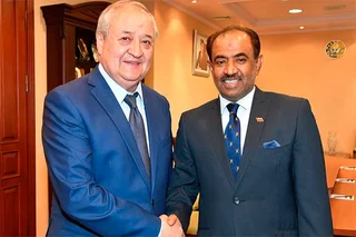 Ambassador Oman completes his mission in Uzbekistan