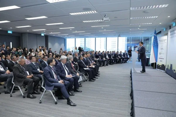 The Uzbek-Singapore business forum takes place
