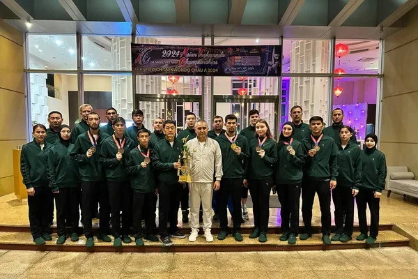 Таэквондисты из Узбекистана выиграли 7 наград Чемпионата Азии