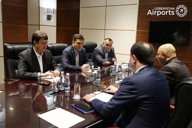 “Uzbekistan Airports” компанияси ва Боку халқаро аэропорти ҳамкорликни ривожлантириш масалаларини муҳокама қилди