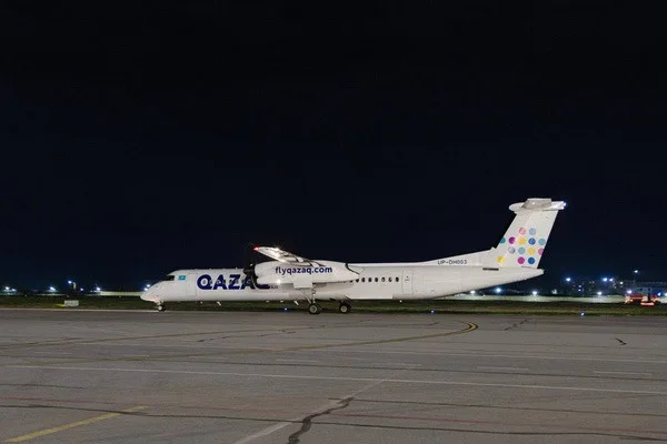 QAZAQ AIR starts to fly on direction Turkestan – Samarkand – Turkestan