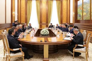 Chairman of the Senate meets with the delegation of the International Labor Organization