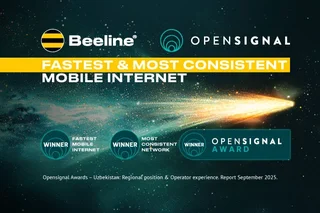 Beeline Uzbekistan is recognized as the country’s fastest mobile internet and most consistent network by Opensignal