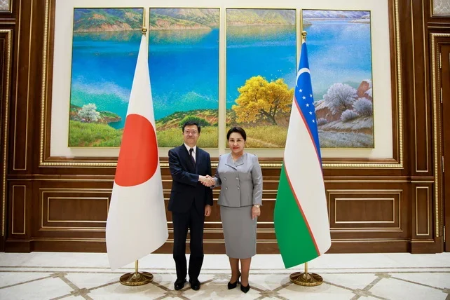 Uzbek Senate speaker meets new Japanese ambassador