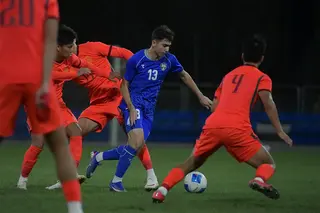 Узбекистан U23 уступил Китаю перед Азиатскими играми