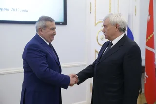 Тошкент вилояти Ҳокими Санкт-Петербург губернатори билан учрашди