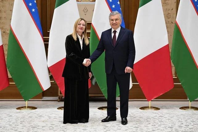 Oʻzbekiston Prezidenti Italiya Bosh vaziri bilan uchrashuv oʻtkazdi