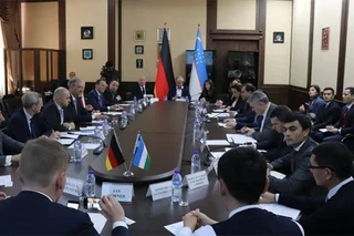 A round table with representatives of German business circles was held at the Chamber of Commerce and Industry