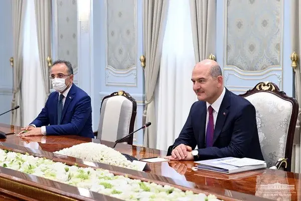 President of Uzbekistan discusses the development of cooperation in the law enforcement sphere with the Minister of Internal Affairs of Türkiye