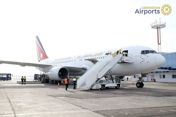 Авиакомпания Jordan Aviation впервые начала полеты в Узбекистан