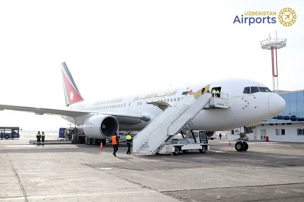 Jordan Aviation launches flights to Uzbekistan for the first time
