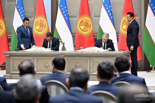 Uzbekistan and Kyrgyzstan sign extensive package of bilateral documents