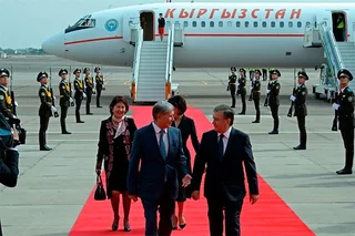 Президент Кыргызстана прибыл в Ташкент