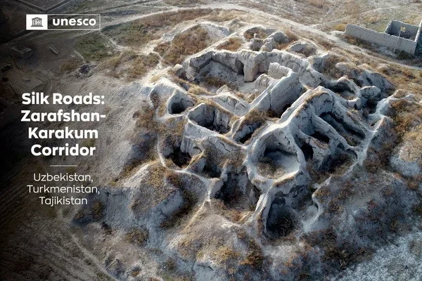 The Zarafshan-Karakum corridor of the Great Silk Road was included in the UNESCO World Heritage List