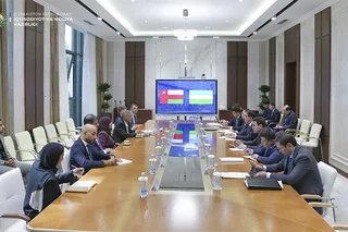 Economic trends in Uzbekistan with representatives of the Omani Investment Agency discussed