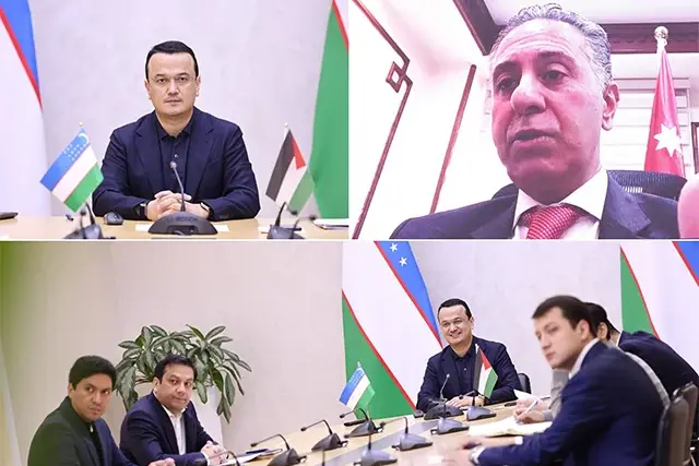 Ўзбекистон ва Иордания савдони ривожлантириш масалаларини муҳокама қилишди