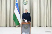 President of Uzbekistan casts his vote in parliamentary elections