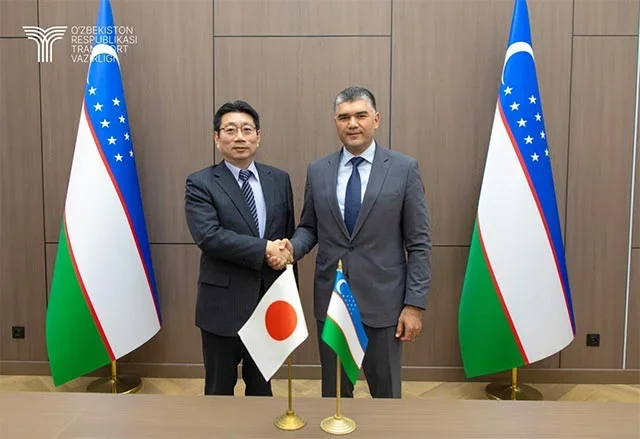 Uzbekistan and Japan agree to further cooperation in transport and logistics