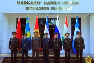 A meeting of the Coordinating Committee of the Chiefs of Communications of the Armed Forces of the CIS Member States takes place in Samarkand