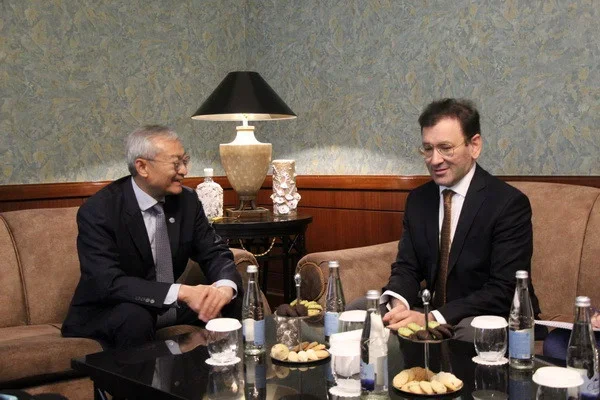 Issues on priority areas of partnership between MICA and the SCO were discussed