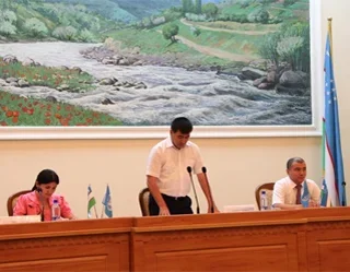 Modern Information Center of hokimyats presented in Namangan