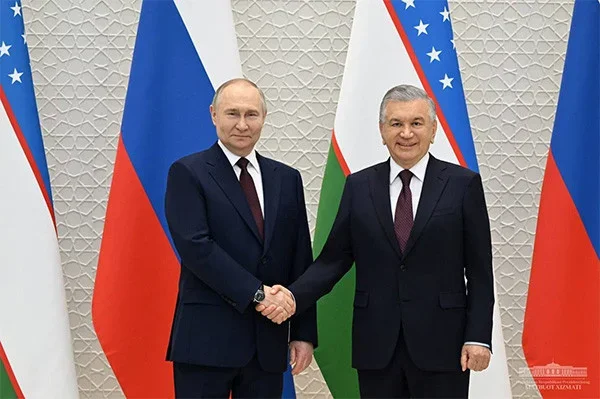 Президенты Узбекистана и России подтвердили приверженность дальнейшему расширению многогранного сотрудничества
