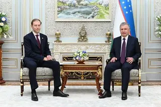 President of Uzbekistan receives the Deputy Prime Minister of Russia