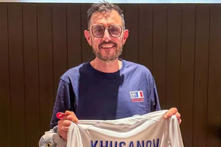 Khusanov Supports Cameraman After World Cup Collision