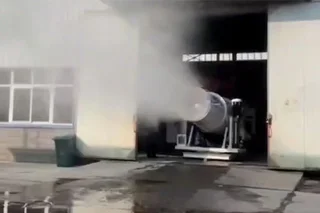 Tashkent Tests New Technology to Reduce Dust and Improve Air Quality