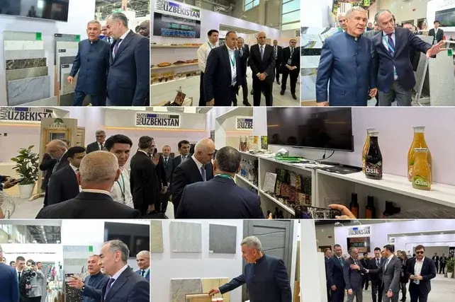 Ўзбекистон KAZANFORUM иқтисодий форумида 100 дан ортиқ турдаги маҳсулотларни тақдим этди