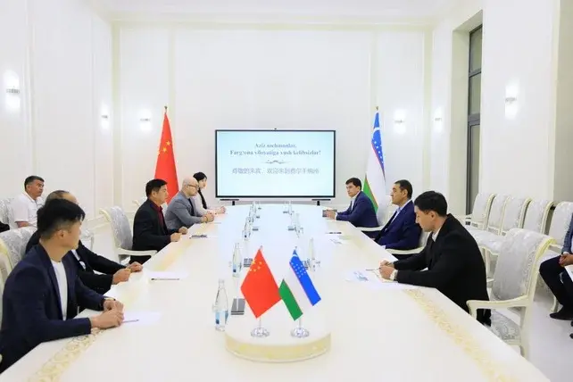 Xitoyning Guangzhou Huayuan kompaniyasi Farg‘onaga investitsiya kiritishni ko‘rib chiqmoqda