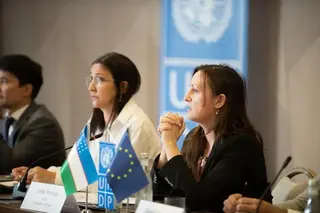 UNDP hosts a workshop on climate-resilient water resource management in the Ferghana Valley