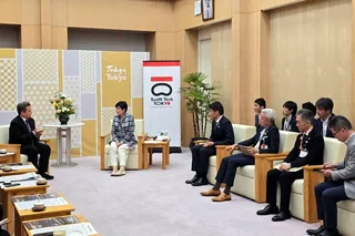 Tokio Metropoliten Gubernatori bilan texnologiya sohasidagi hamkorlik masalalari muhokoma qilindi